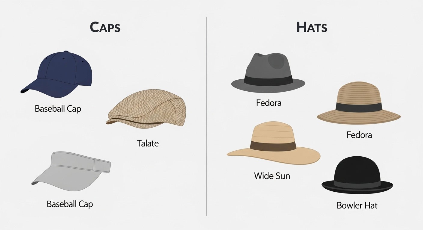 Cap vs Hat Cap vs Hat